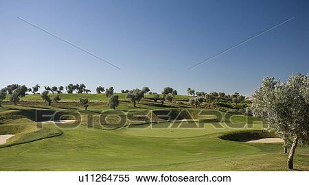 Arcos de la frontera Golf course Southern Spain View Large Photo Image Stock Photography - Arcos de la frontera Golf course Southern Spain. Fotosearch