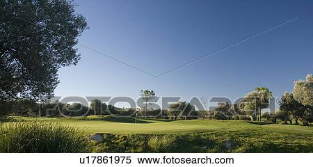 Stock Photography - Arcos de la frontera Golf course Southern Spain. Fotosearch