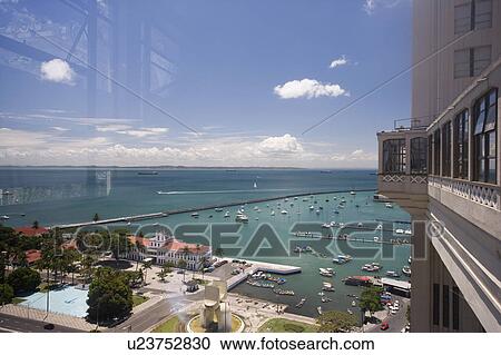 Brazil. Balcony view of beach scene. View Large Photo Image Stock Image - Brazil. Balcony view of beach scene.. Fotosearch