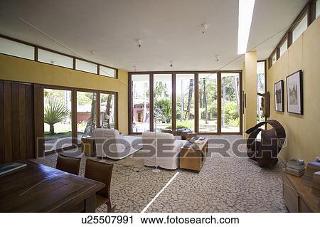 Stock Image - Brazil Beach house in Brazil.. Fotosearch