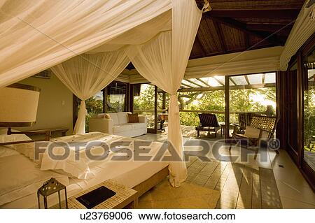 Stock Photograph - Brazil Beach house in Brazil.. Fotosearch