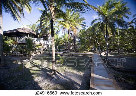 Stock Photo - Brazil. Outdoor pathway.. Fotosearch