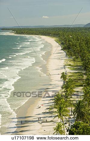 Brazil View of beach in Brazil. View Large Photo Image Stock Photo - Brazil View of beach in Brazil.. Fotosearch