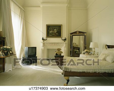 Cream carpet in white bedrloom with antique furniture View Large Photo Image Stock Image - Cream carpet in white bedrloom with antique furniture. Fotosearch