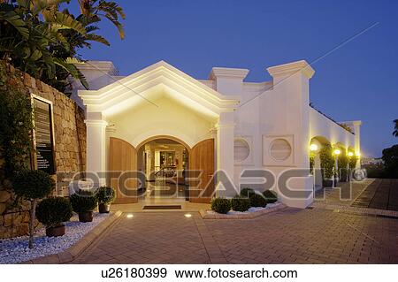 Entrance to golf course Las Brisas Golf course in Southern Spain. View Large Photo Image Stock Photo - Entrance to golf course Las Brisas Golf course in Southern Spain.. Fotosearch