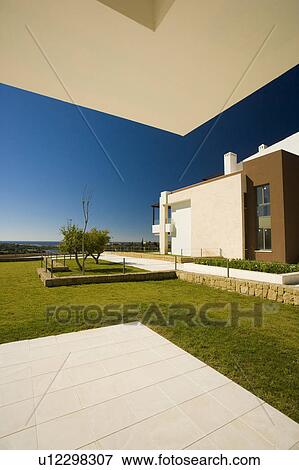 Exterior of hotel on the Golf Course. View Large Photo Image Stock Photo - Exterior of hotel on the Golf Course. . Fotosearch