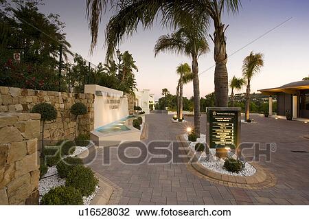 Stock Image - Golf course in Southern Spain.. Fotosearch