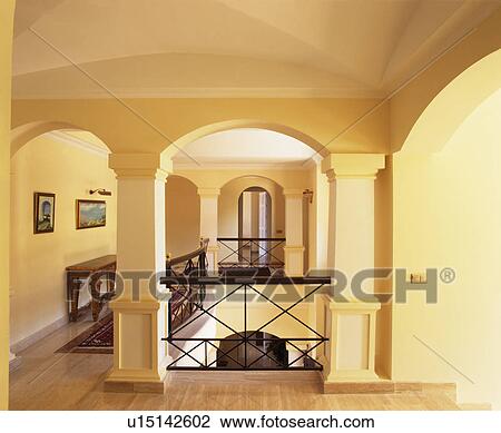 Large traditional Spanish landing View Large Photo Image Stock Image - Large traditional Spanish landing . Fotosearch