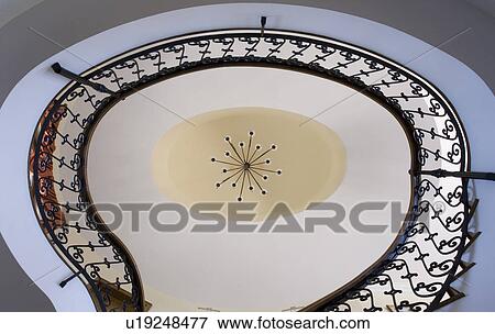 Mclundie hallway looking up to light fitting in ceiling. View Large Photo Image Stock Photo - Mclundie hallway looking up to light fitting in ceiling.. Fotosearch