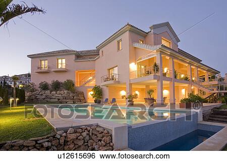 Stock Photograph - Mclundie Mclundie hotel in Southern Spain.. Fotosearch