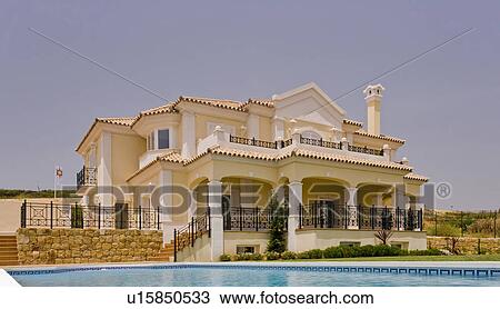 Mclundie Villas on urbanization in Southern Spain. View Large Photo Image Stock Image - Mclundie Villas on urbanization in Southern Spain.. Fotosearch