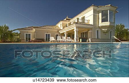 Stock Photo - Mclundie Villas on urbanization in Southern Spain.. Fotosearch