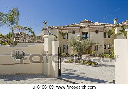 Mclundie Villas on urbanization in Southern Spain. View Large Photo Image Stock Photo - Mclundie Villas on urbanization in Southern Spain.. Fotosearch