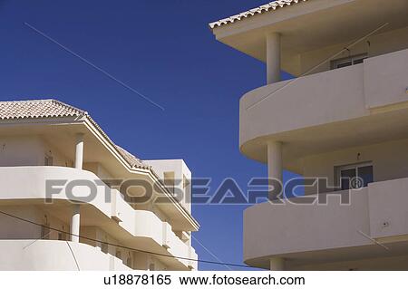 Modern apartment buildings View Large Photo Image Stock Photography - Modern apartment buildings . Fotosearch