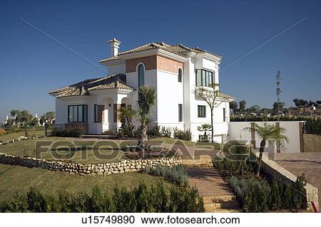 New villa at Arcos de la frontera Golf course Southern Spain View Large Photo Image Stock Image - New villa at Arcos de la frontera Golf course Southern Spain. Fotosearch