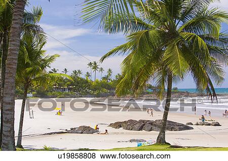 People on beach in Brazil View Large Photo Image Stock Photo - People on beach in Brazil. Fotosearch