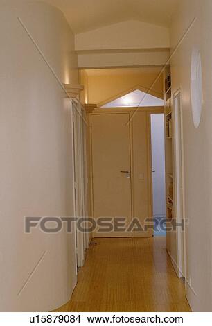 Small modern white hall View Large Photo Image Picture - Small modern white hall. Fotosearch