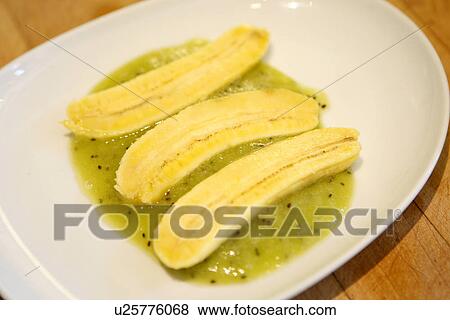 Baby Bananas in Kiwi Puree View Large Photo Image Stock Photo - Baby Bananas in Kiwi Puree. Fotosearch
