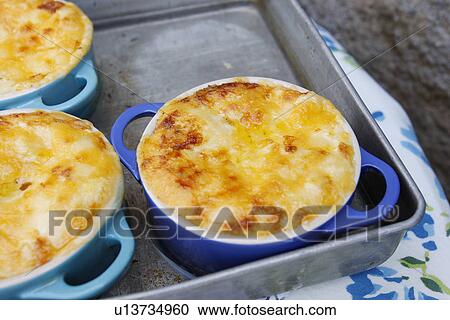 Baked Herb Eggs View Large Photo Image Stock Image - Baked Herb Eggs. Fotosearch