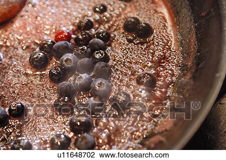 Blueberries simmering in Pinot Noir View Large Photo Image Stock Image - Blueberries simmering in Pinot Noir. Fotosearch
