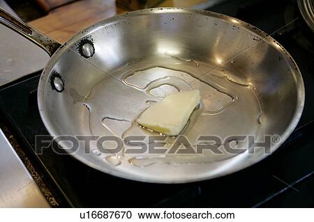 Butter melting in Pan View Large Photo Image Stock Image - Butter melting in Pan. Fotosearch