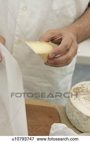 Stock Photo - Cheese at Farmers Market. Fotosearch