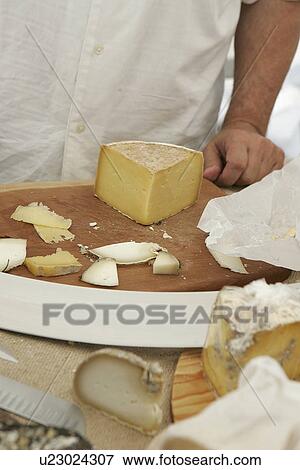 Cheese at Farmers Market View Large Photo Image Stock Photo - Cheese at Farmers Market. Fotosearch