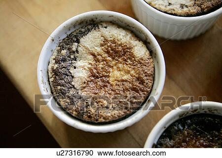 Chocolate and Vanilla Cake in ramekin View Large Photo Image Stock Image - Chocolate and Vanilla Cake in ramekin. Fotosearch
