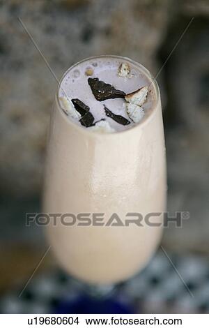 Picture - Chocolate Milkshake. Fotosearch