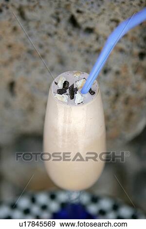 Stock Photo - Chocolate Milkshake. Fotosearch