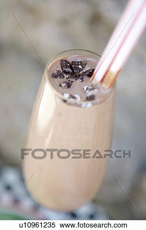 Stock Photography - Chocolate Milkshake. Fotosearch