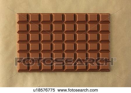 Stock Photography - Chocolate Slab. Fotosearch