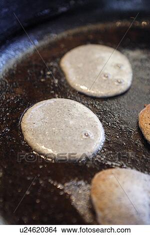 Cornmeal Pancakes / Step shot View Large Photo Image Picture - Cornmeal Pancakes / Step shot. Fotosearch
