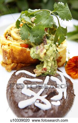 Stock Image - Fresh Corn Roulade. Fotosearch