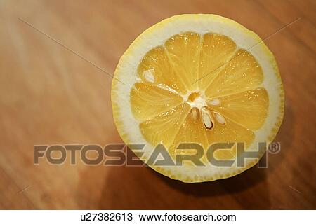 Stock Image - Lemon Half. Fotosearch