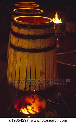 Making Wine barrels View Large Photo Image Stock Photo - Making Wine barrels. Fotosearch