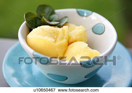 Mango Sorbet View Large Photo Image Stock Photo - Mango Sorbet. Fotosearch