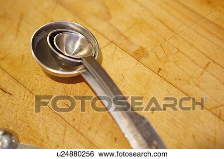 Measuring Spoons View Large Photo Image Stock Photograph - Measuring Spoons. Fotosearch