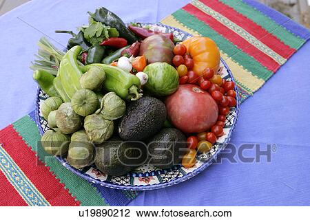 Stock Image - Mexican Vegetables. Fotosearch