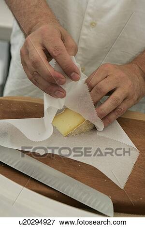 Packing Cheese at Farmers Market View Large Photo Image Stock Photo - Packing Cheese at Farmers Market. Fotosearch