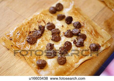 Stock Photo - Pastry with Chocolate Chips. Fotosearch