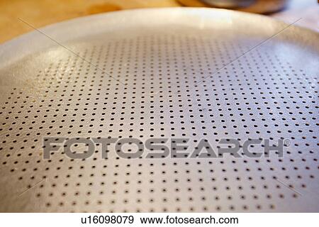 Stock Photo - Perforated Baking Pan. Fotosearch