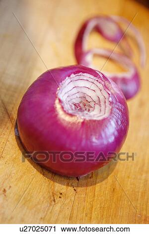 Stock Image - Red Onion. Fotosearch