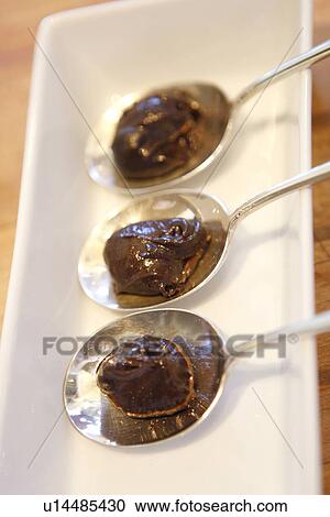 Spoons with Chocolates View Large Photo Image Stock Image - Spoons with Chocolates. Fotosearch