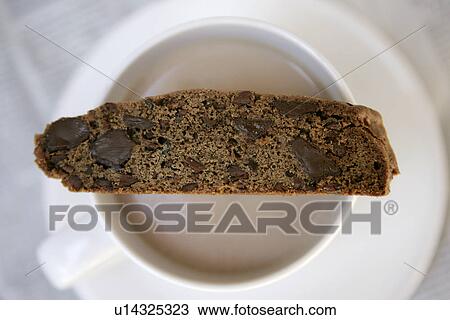Tea and Chocolate Biscotti View Large Photo Image Stock Image - Tea and Chocolate Biscotti. Fotosearch