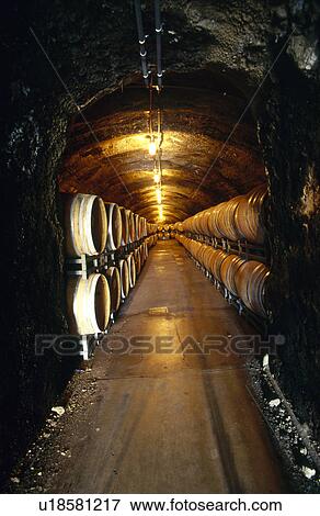 Wine Cellar View Large Photo Image Stock Photo - Wine Cellar. Fotosearch