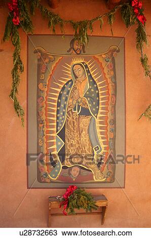 design icon statue sculpture virgin de guadalupe View Large Photo Image Stock Image - design icon statue sculpture virgin de guadalupe . Fotosearch