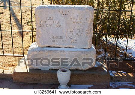 Stock Image -  design kid billy elusive tombstone fort sumner . Fotosearch