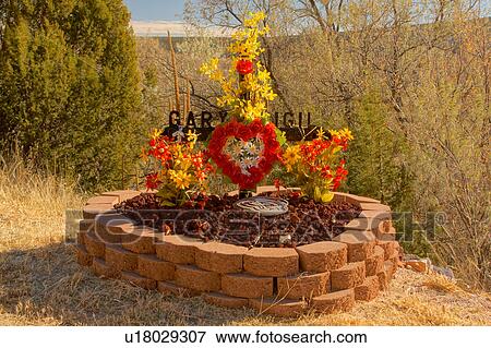 Stock Photo -  design logo pattern descansos roadside memorial . Fotosearch