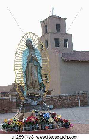 district shrine lady guadalupe rosary peace pope View Large Photo Image Stock Photo - district shrine lady guadalupe rosary peace pope. Fotosearch